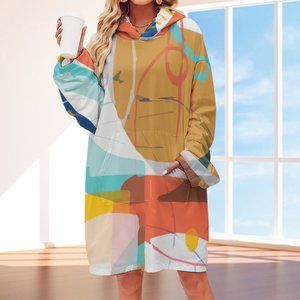 Women's Adult Hooded Blanket Shirt